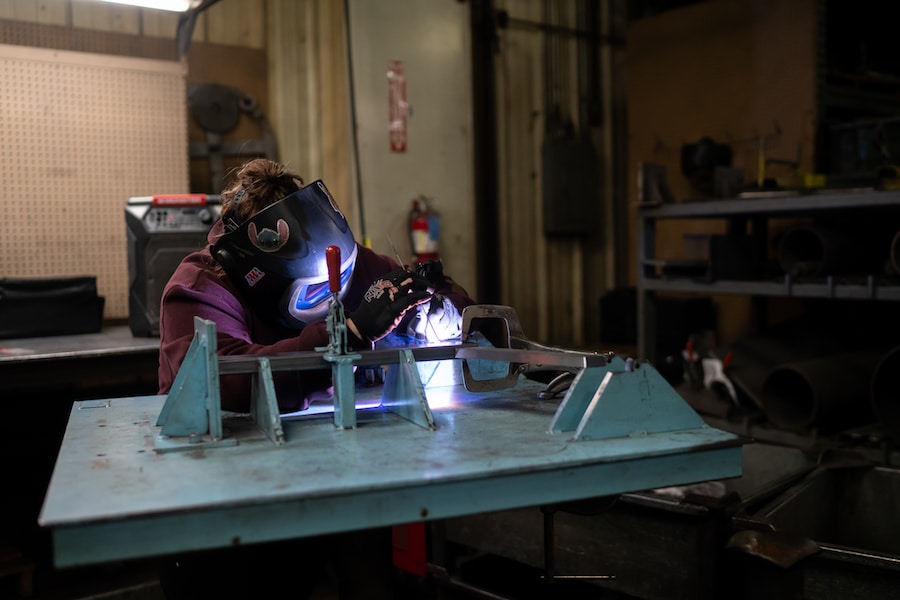 Careers in welding at Nelson Steel